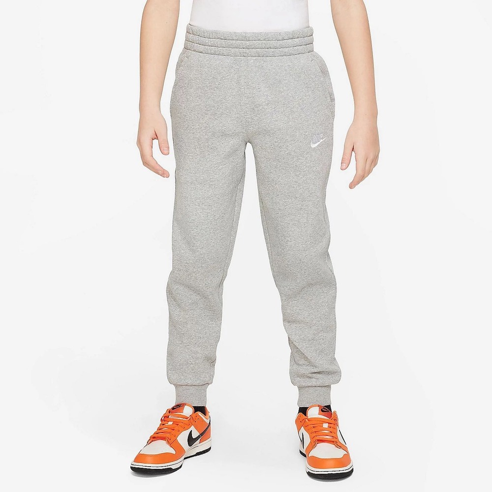 Nike Kids Sportswear Club Fleece Joggers, Grey Sz L